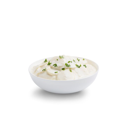 FLØTEPOTET MED HVITLØK 2,5 KG