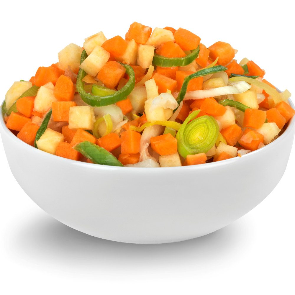 GRØNNSAKSBLANDING RÅ 2 KG