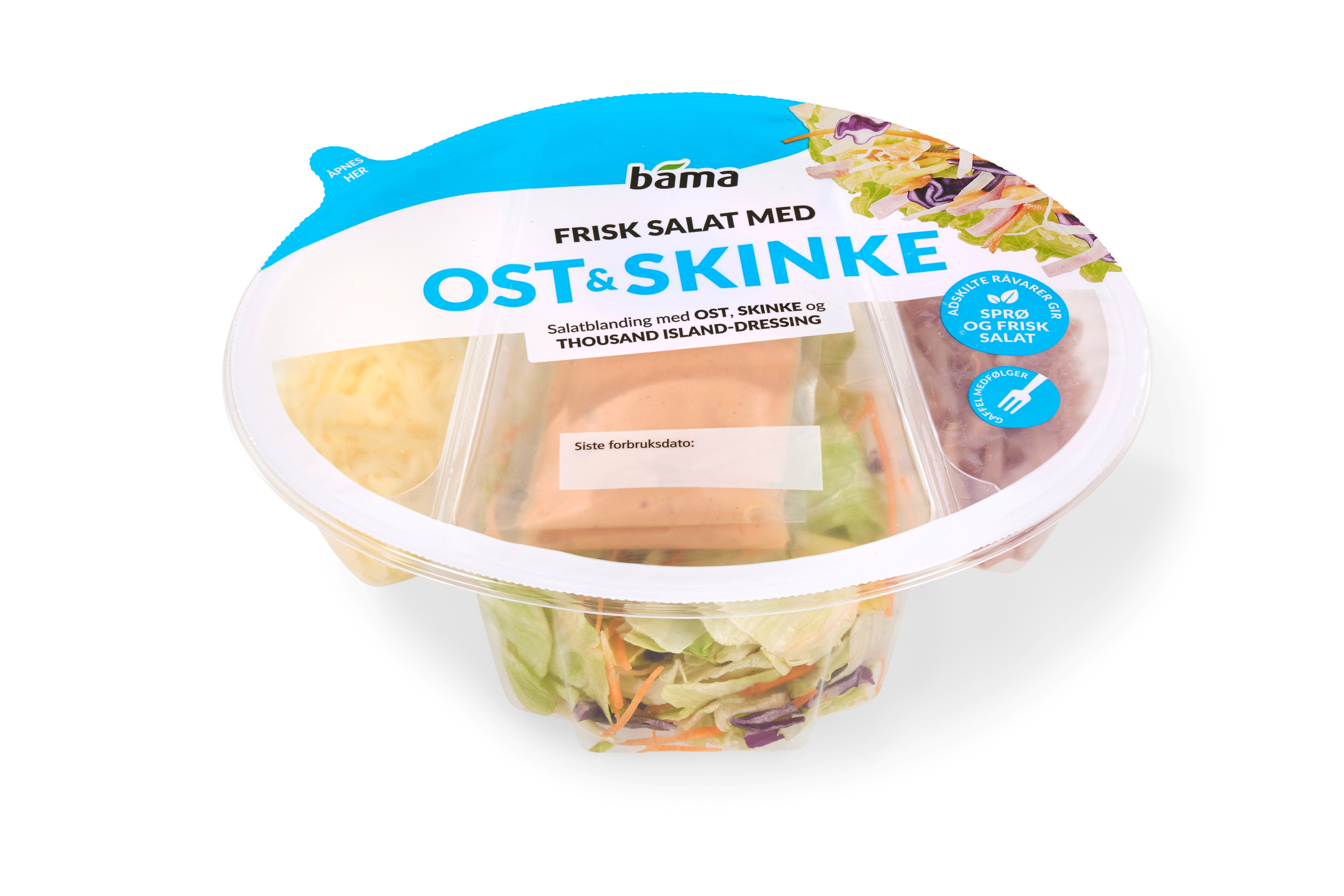 Beger Ost & Skinkesalat (4x255g)