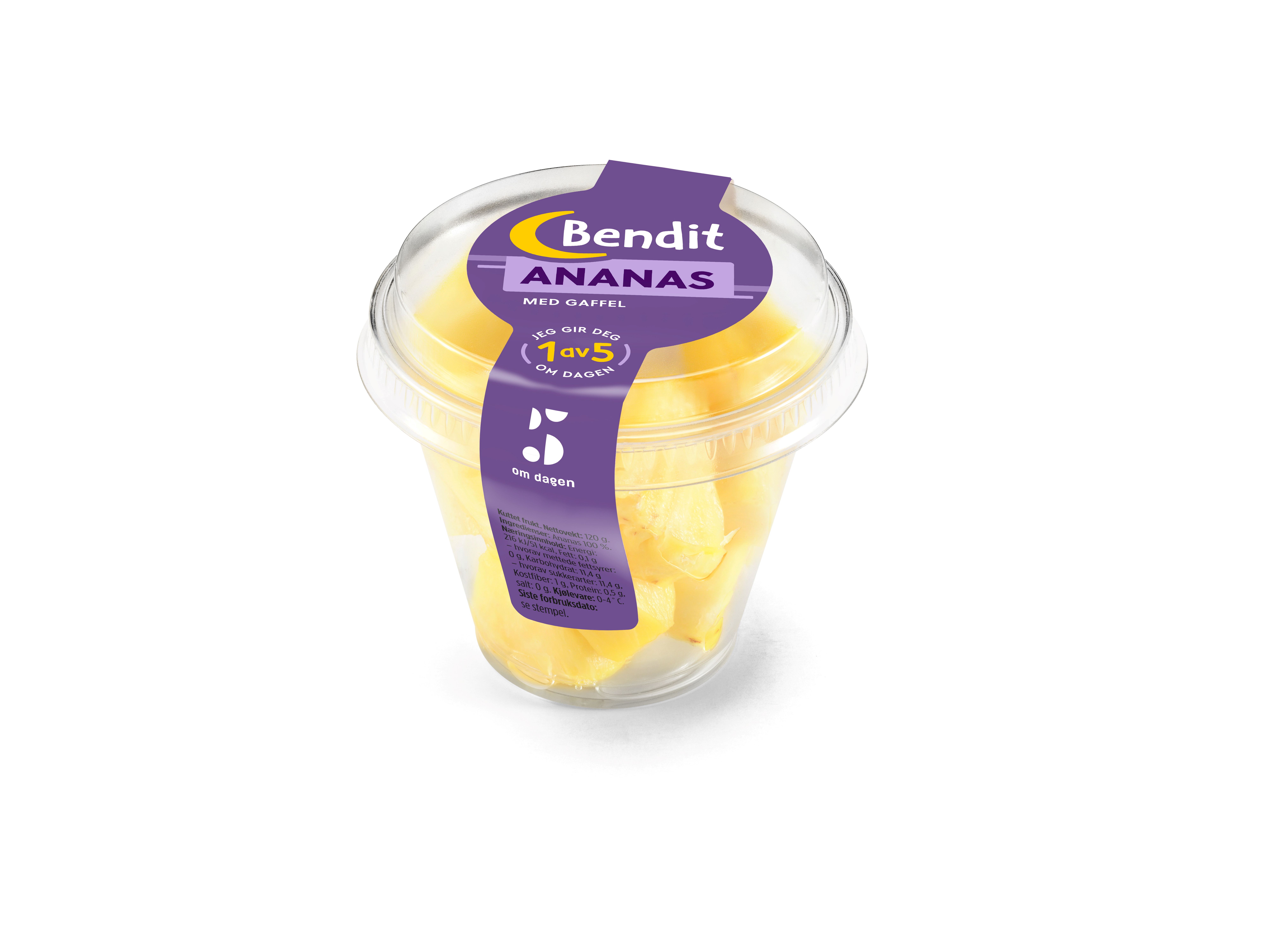 ANANAS SHAKER 6X120 G BENDIT