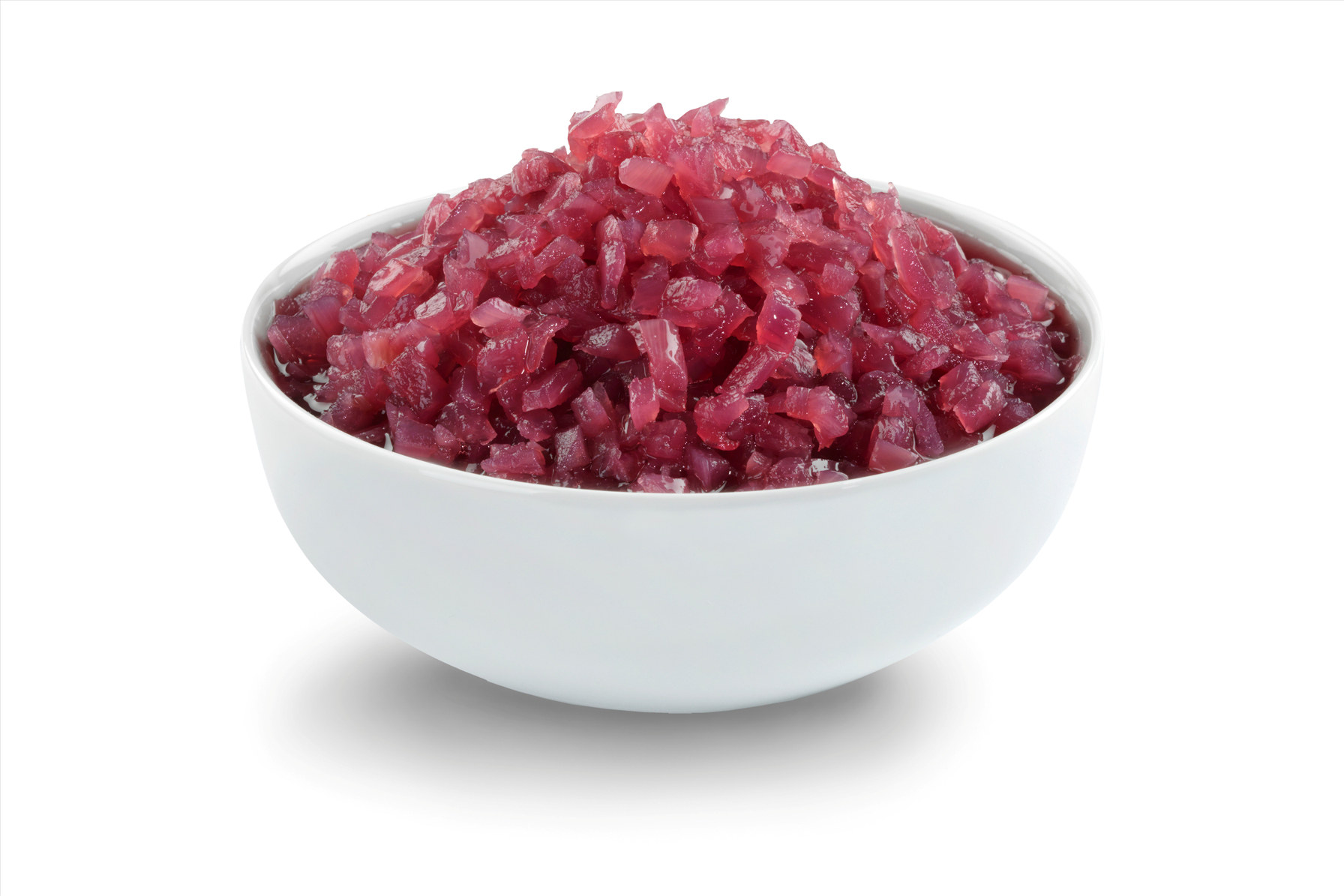 SYLTET RØDLØK TERNET 0,5 KG