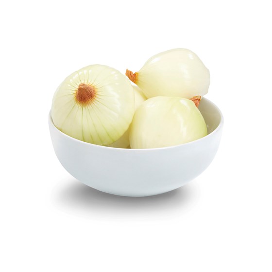 Gul løk Skrelt, med topp og bunn 3 KG