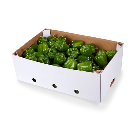 LAVPRIS PAPRIKA GRØNN 10 KG