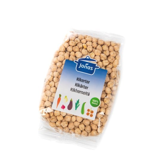 KIKERTER TØRKET 500G