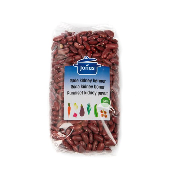 BØNNER RØDE TØRKET 8x500 GR