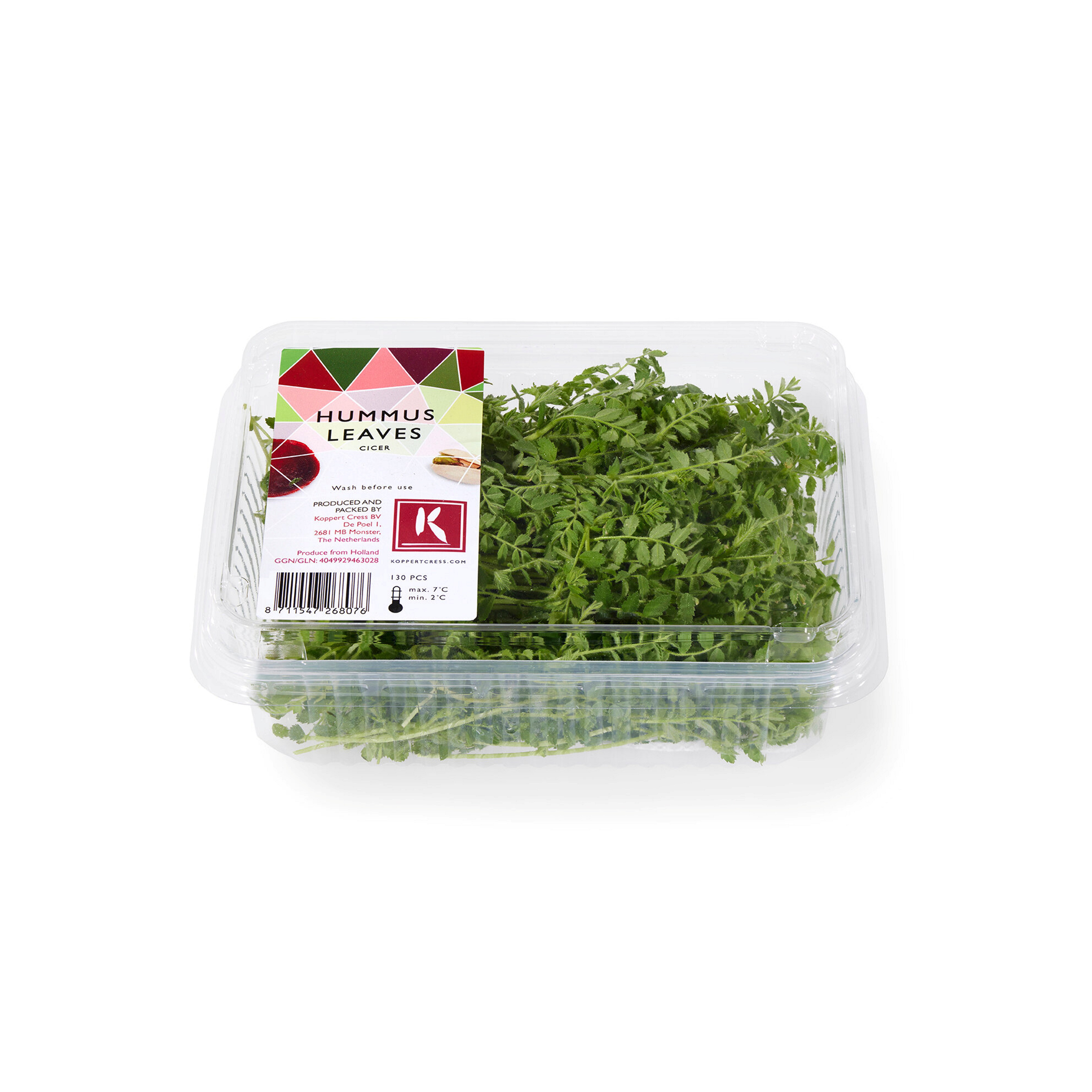 URT HUMMUS LEAVES 4x130 GR