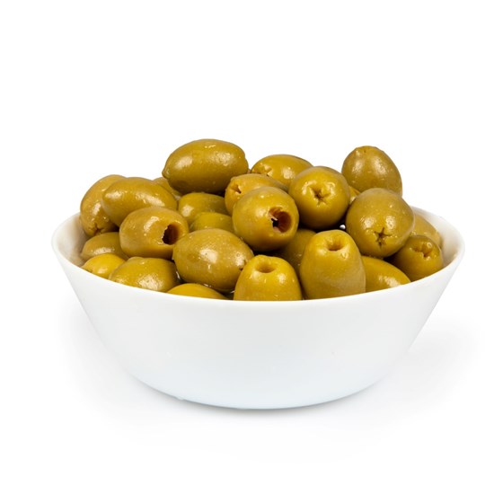 Oliven grønn stor uten stein 3kg