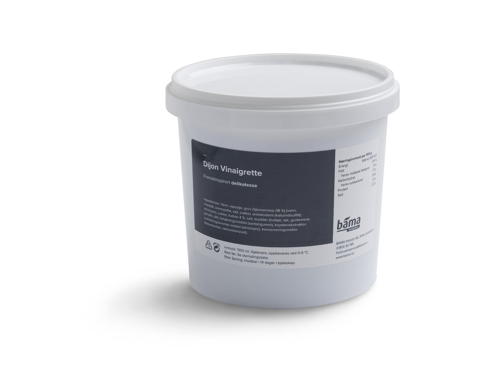 DIJON VINAIGRETTE spann 1350 ml