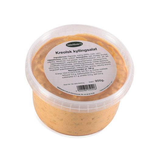 KREOLSK KYLLINGSALAT 4X0.9KG
