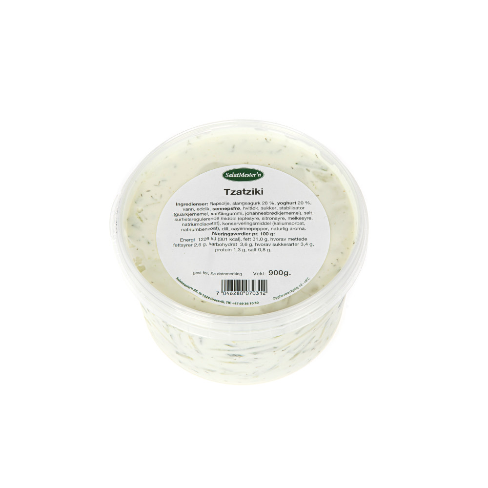 TZATZIKI 4X0.9KG