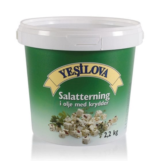 SALATTERNINGER I OLJE M/URTER