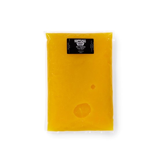 Hoffsaus Gul Cayenne, eple & limeblad 1000 ml