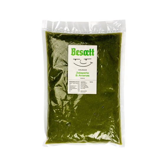 Besætt Jalapeño & ananas 1000g