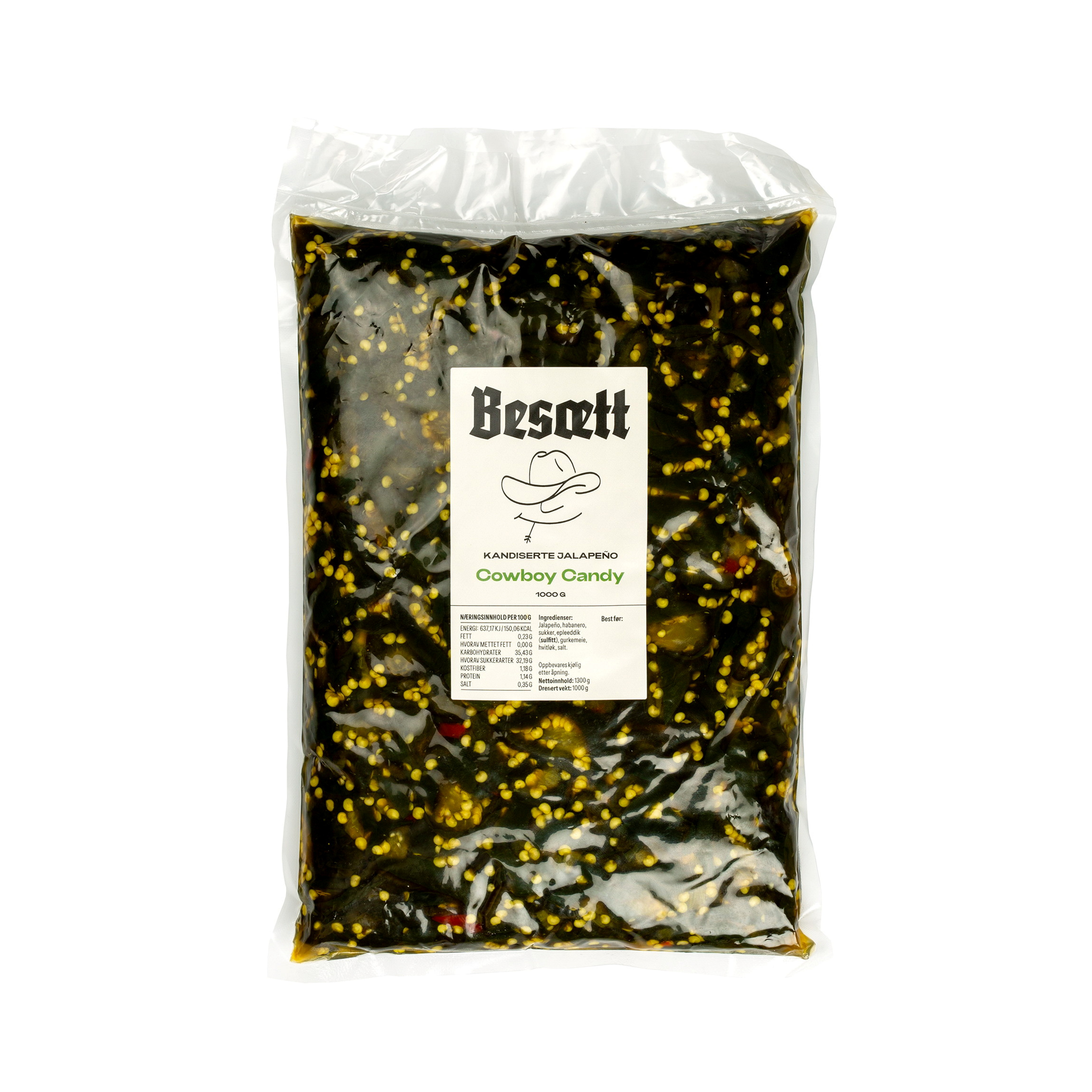 Besætt "Cowboy candy" 1300g