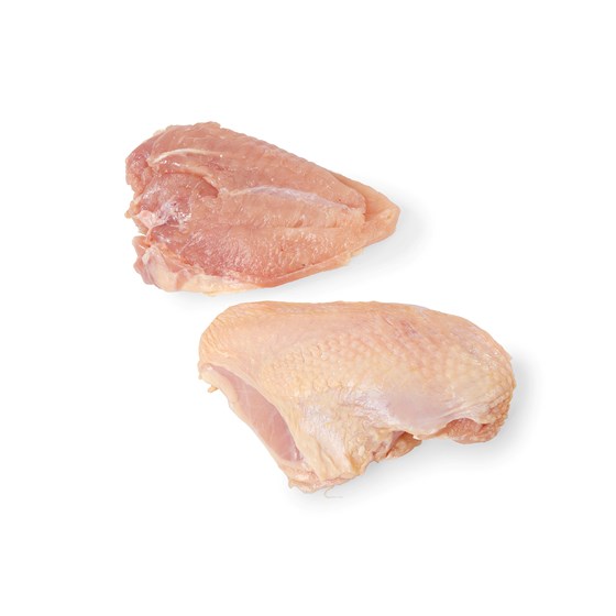 ECC Kyllingbryst med skinn 1 KG, Fersk