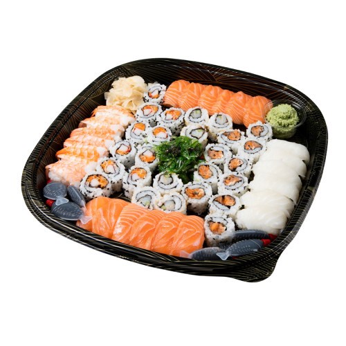 Sushi møtebrett mix 2x50 biter
