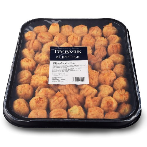 Klippfiskboller Bolinhos, dypfryst