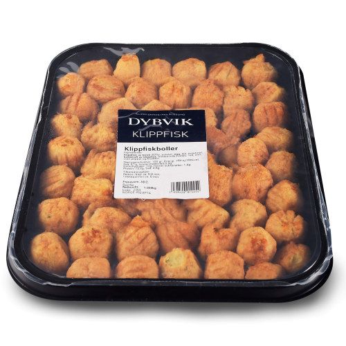 Klippfiskboller Bolinhos, dypfryst