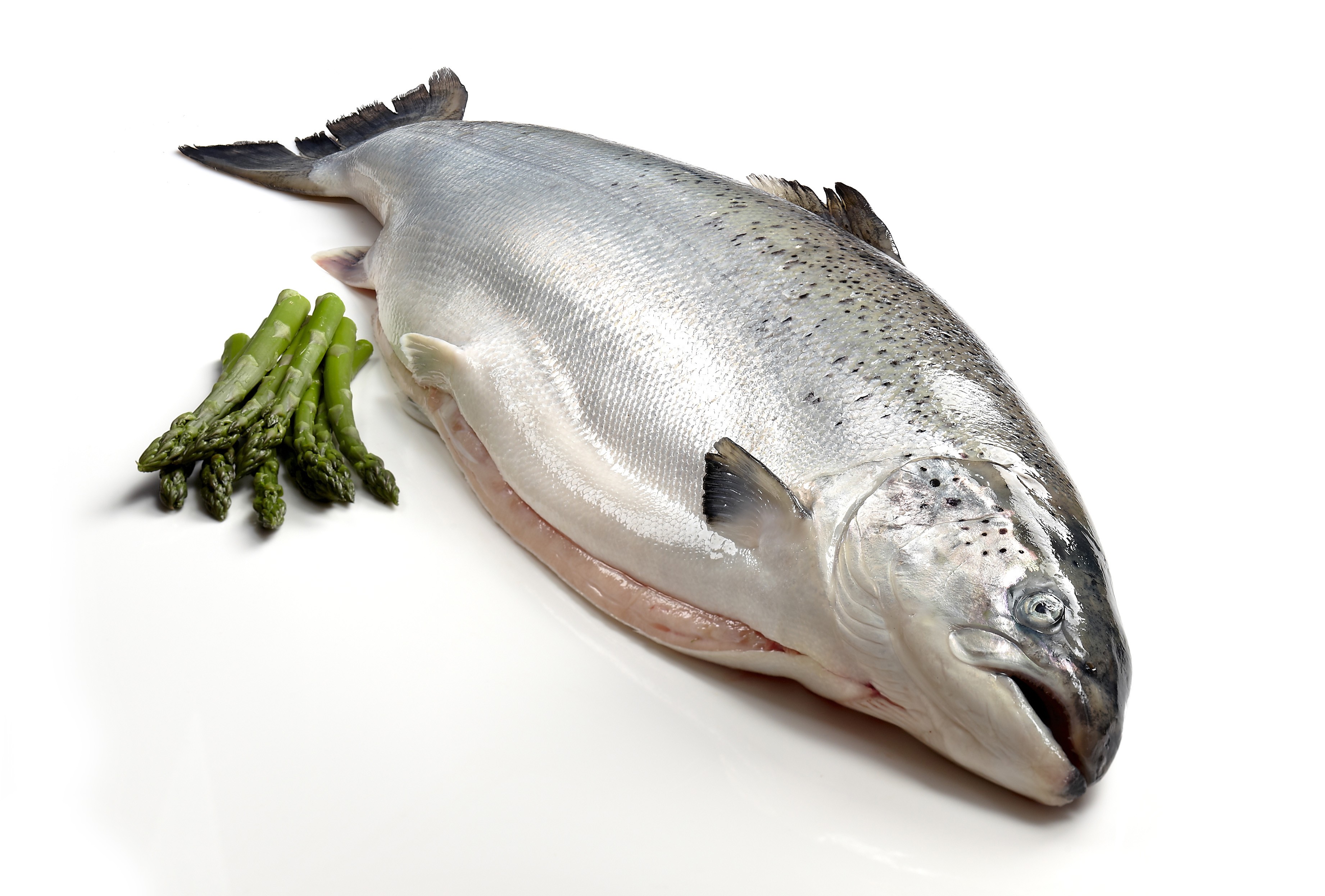 Laks. hel 6-7 kg fersk