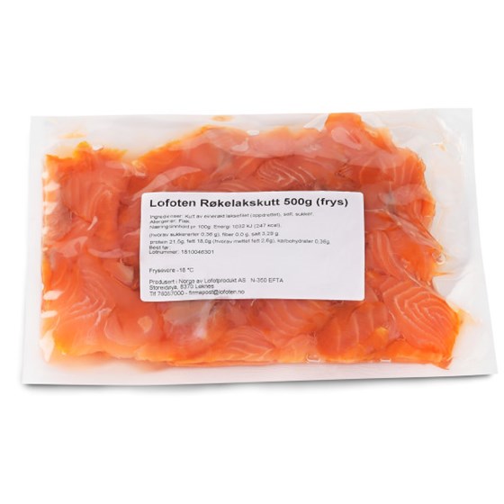 Lavpris Røkelakskutt dypfryst