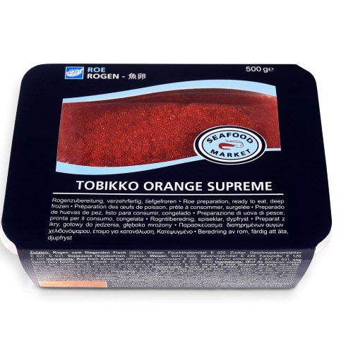 Tobikko Orange.Flyvefiskrogn