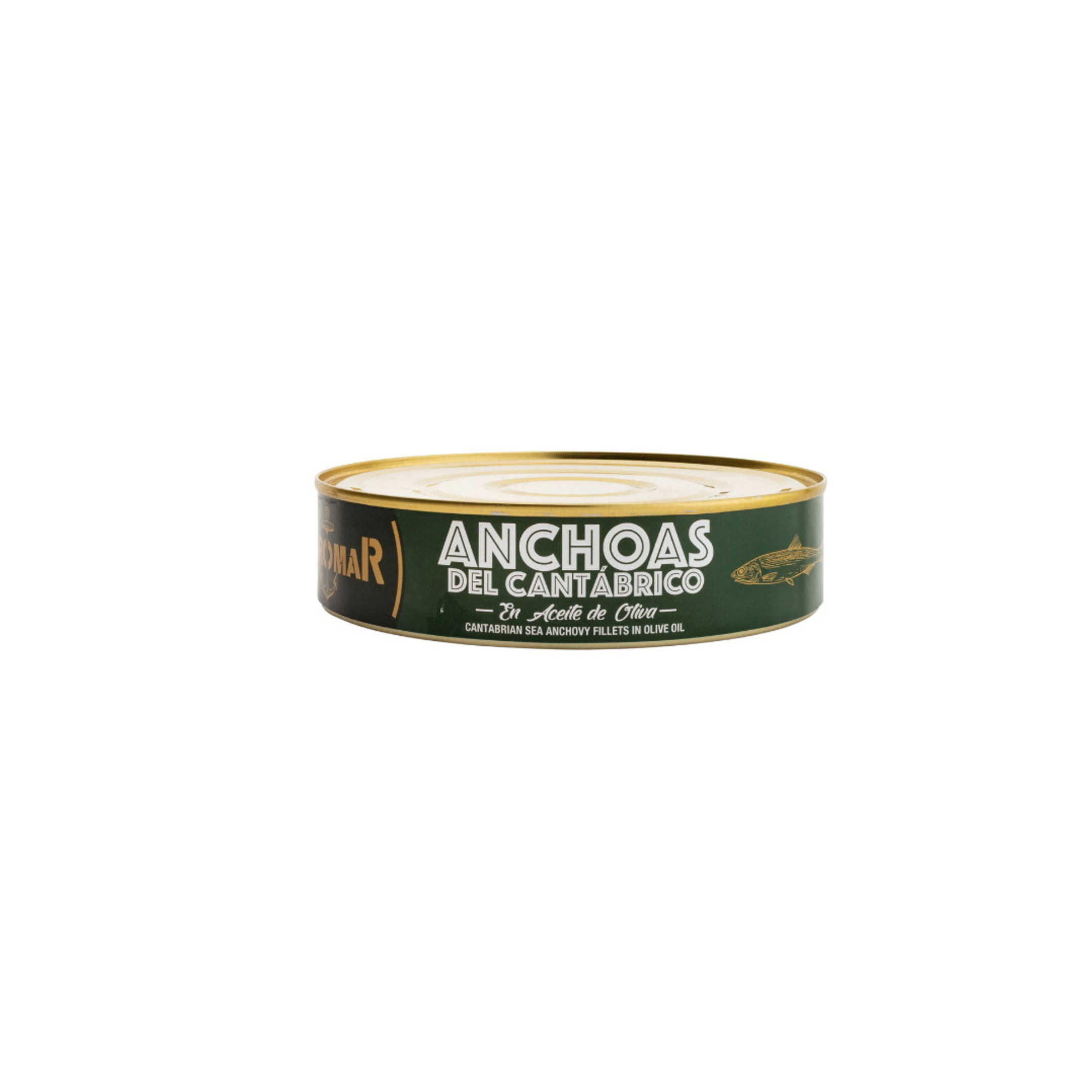 Ansjos i solsikkeolje 550 gr