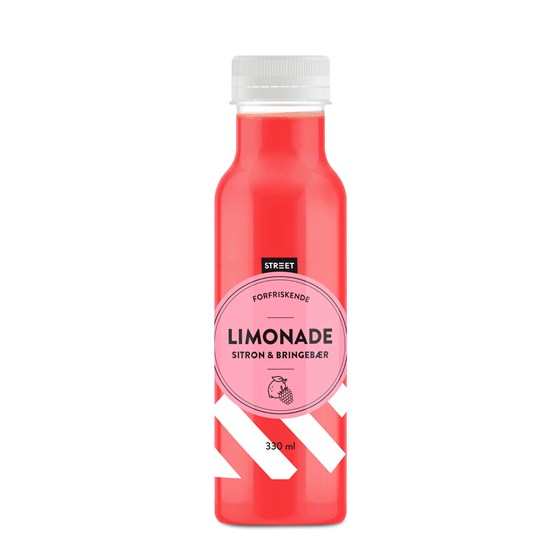 Street Bringebærlimonade 0,33 L