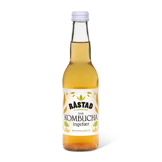 Råstad Kombucha Ingefær 0,33 L