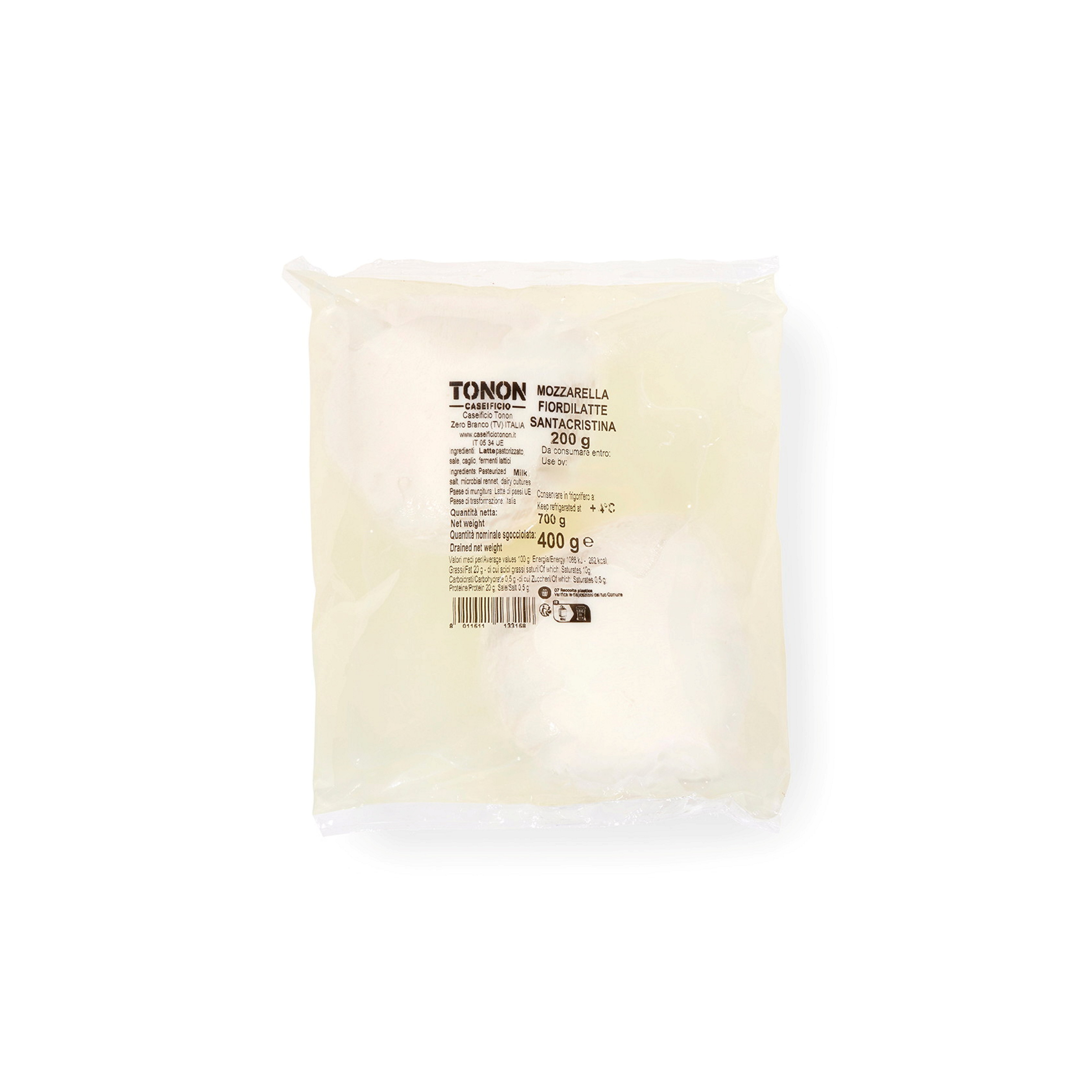 Mozzarella Fiordilatte 2x200gr