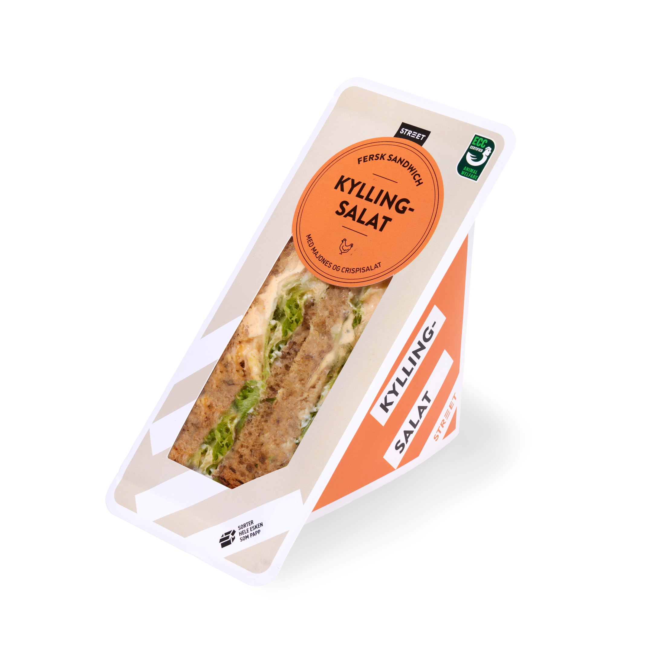 Street Sandwich Kyllingsalat