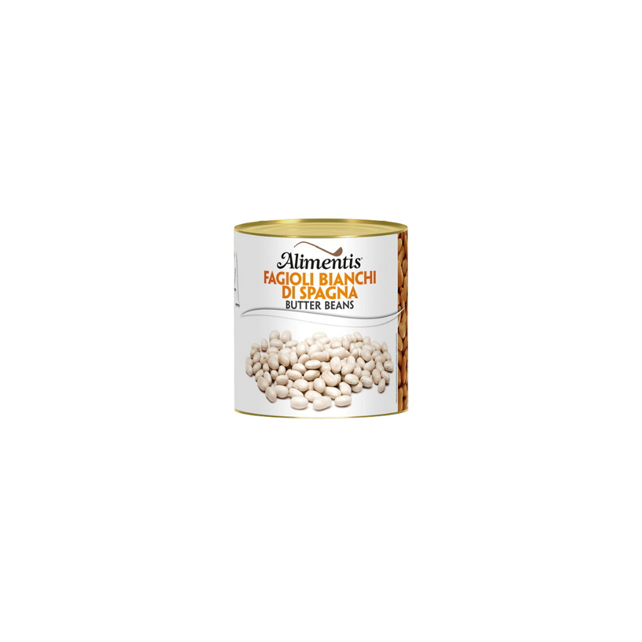 Hermetiske hvite bønner 2,6 kg