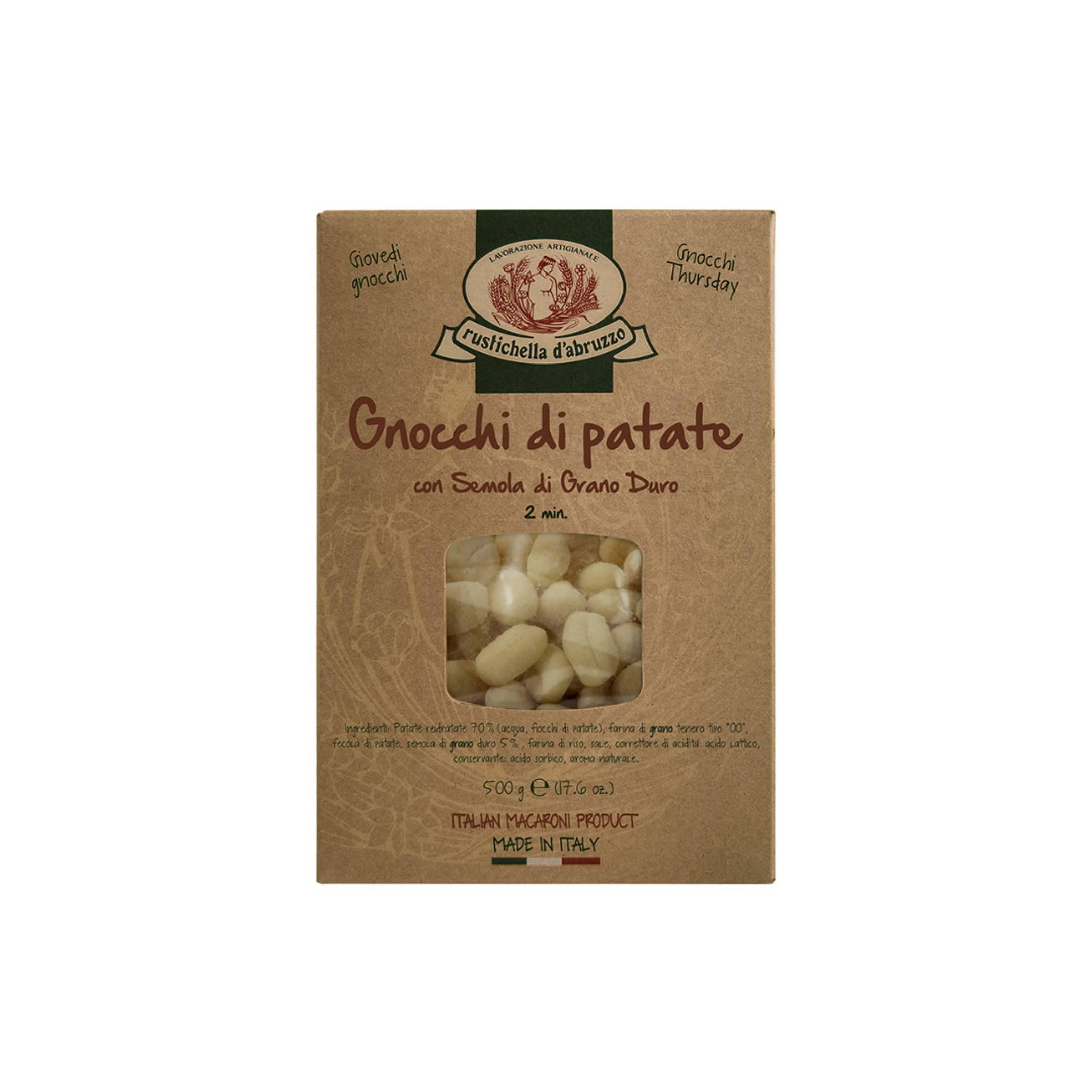 Pasta Gnocchi 500 gr