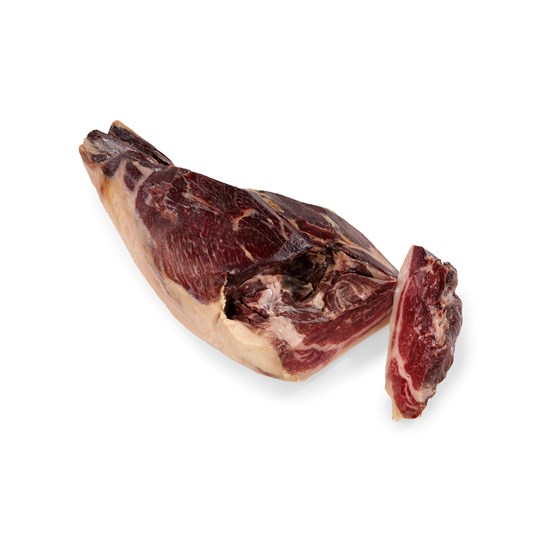 Jamon Iberico Bellota 75% DOP, hel uten bein