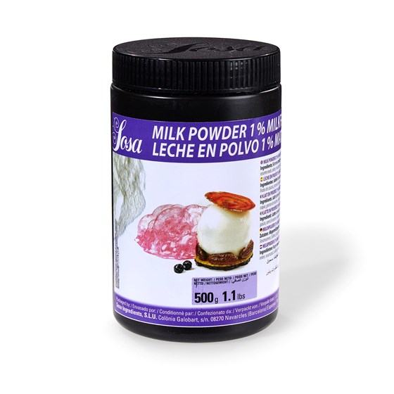 Melkepulver 1% fett, Sosa 500g