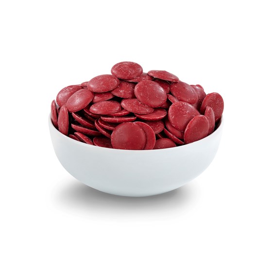 Valrhona Inspiration jordbær drops 3kg