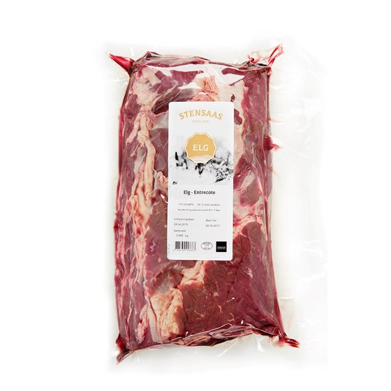 Elg Entrecote, dypfryst