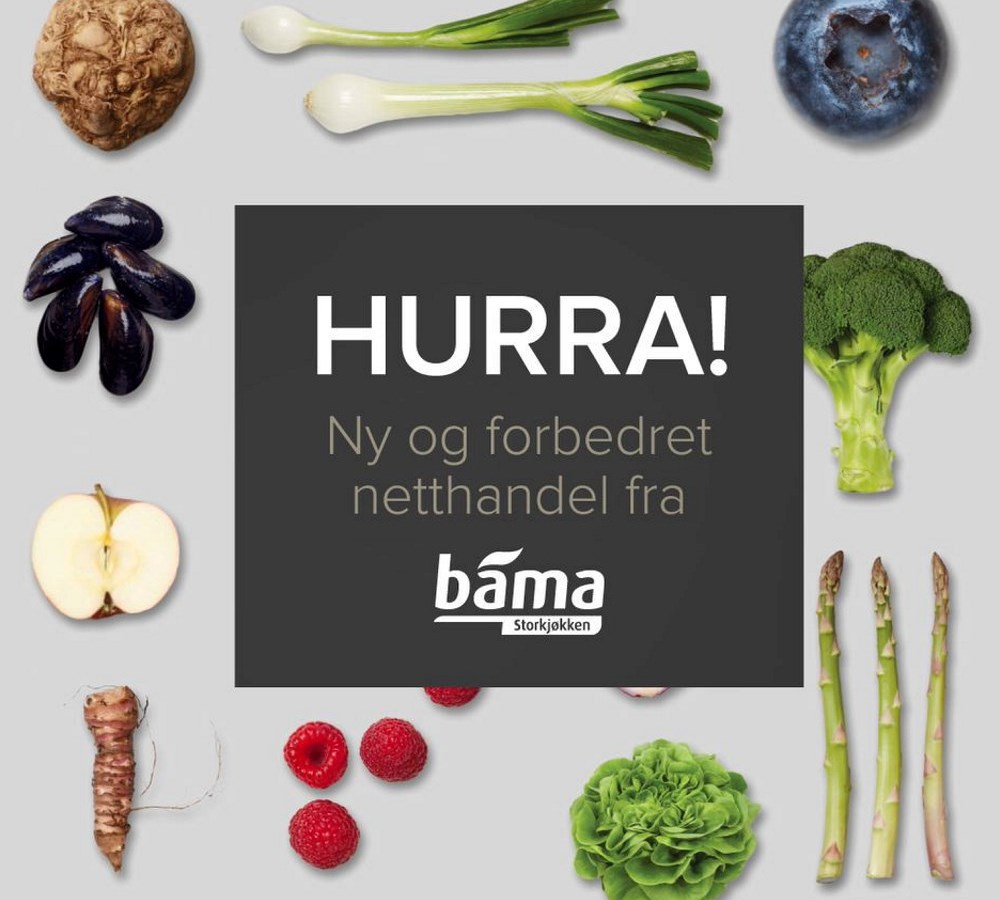 Ny netthandel! | Bama Storkjøkken